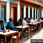 Home 14 에리트레아와 UN의 관계 - **Prompt 1: "Asmara's Modernist Charm and Daily Life"**
A vibrant, eye-level street scene in Asm...